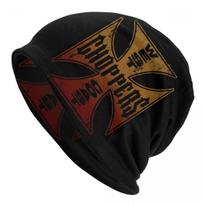 Individualūs West Coast geležiniai kryžiai Choppers kepurės Žieminė megzta kepurė Unisex Moterims Šauni suaugusiųjų kepurė Lauko slidinėjimo kepurė Beanies Hat