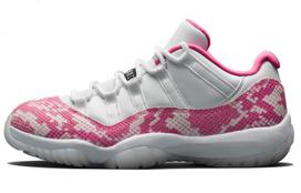 Jordan 11 Retro Low Pink Snakeskin 2019 Women's AH7860-106 38