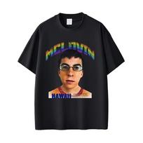 Juokinga McLovin nuotrauka iš policijos komisariato 100% medvilnės vyriški marškinėliai apvalia apykakle trumpomis rankovėmis Hip Hop moteriški Y2k Vintažiniai Harajuku grafikos marškinėliai - Vyriški'... S įvairiaspalvis