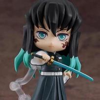 Anime Demon Slayer Movable Action Figure Tokitou Muichiro Periphery Toys Gifts