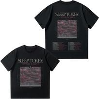 Sleep Token Even In Rcadia Tour T-shirt Metal Band Cotton Tee Unisex Men's Women Fans Essential Short Sleeve Top Fashion Tshi... S įvairiaspalvis