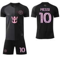 2025-26 Majamio išvykos juodi Nr.. 10 Futbolo Uniformų Rinkinys Marškinėlis 9 Suarez Originalus 16