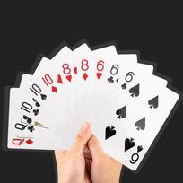 Oversized playing cards
