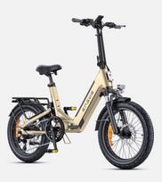 ENGWE L20 3.0 BOOST Elektrinis dviratis – 135 km nuvažiuojamas atstumas, 75 Nm sukimo momentas, pilna pakaba, IPX7 atsparumas vandeniui auksas