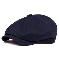 Vyriškos Retro Newsboy kepurės Siuvinėti Baretės Kepurė Ruduo Žiema Vintage Dažytojo Aštuonkampės Kepurės Gorras One Size