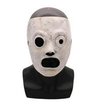 Nauji Roko Muzikos Slipknot Corey Taylor vakarėlių Cosplay kostiumai Kaukė Lateksinės Helovino kaukės suaugusiems gray