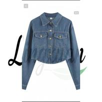Women's Classic Hong Kong Retro Denim Shirt Jacket - Loose, Versatile, New 2026 Autumn Design Extra Large (XL) mėlyna