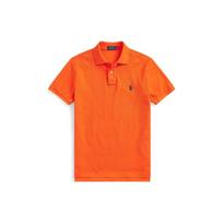 Polo Ralph Lauren Ss23 Solid Color Logo Embroidered Short Sleeve Polo Shirt Men tops Orange 710794276-054 S red