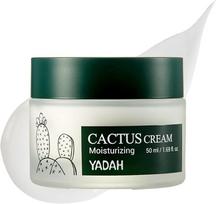 YADAH Kaktusų drėkinamasis kremas 50 ml, Ilgalaikis maitinimas, Drėkinimas, Korėjos kosmetika, K-grožis