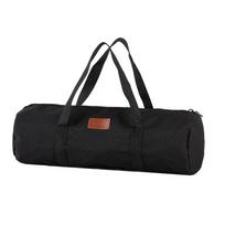 Camping Tent Accessories Storage Bag - Outdoor Handheld Cylinder for Wind Ropes and Ground Nails. black