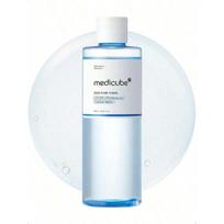 Medicube Zero Pore tonikas 250ml I Šveičiantis ir drėkinantis mėlyno buteliuko vandens tonikas su AHA, BHA, PHA, niacinamidu ir pantenoliu Zero Pore Toner 250ml