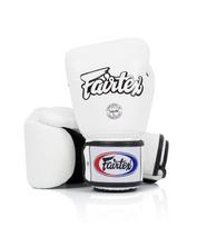 Fairtex Originalios odos bokso pirštinės BGV1 Kvėpuojančios Baltos 12oz