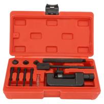 Chain Breaker Splitter Link Riveter Riveting Repair Tool Set Kit For Motorcycle Bike