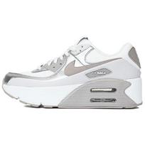Nike Air Max 90 LV8 Summit White Vast Grey Metallic Platinum College Grey Women's IB0170-101 38
