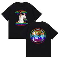 Harry Styles Together Tour 2026 Graphic T Shirt Men's Vintage O-Neck Clothing Fashion T-shirt Casual Cotton Short Sleeve Tshi... S įvairiaspalvis