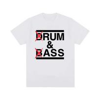 Funny Drum and Bass T Shirt Rum and Ass Lovers Jokes Short Sleeve  Cotton T-shirt Unisex Fashion Casual Tee Shirt Oversized S juoda
