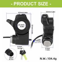 Replacement Part for Kukirin Scooter Double Button Throttle Accelerator Easy Installation Scooter Accessories 1