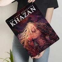 The First Berserker Khazan Anime Poster Metal Wall Art Home Decor for Game Fans 20x30cm（7.8x11.8inch）
