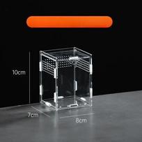 Acrylic Transparent Reptile Terrarium Breeding Box Turtle Cage Nano Arboreal Tarantula Enclosure Dearded Dragon Reptiles Habitat