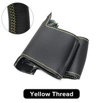 Car Steering Wheel Cover Artificial Leather For BMW M Sport E46 330i 330Ci E39 540i 525i 530i M3 M5 Steering-Wheel Cover Wrap