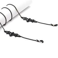 Eyeglasses Straps Bat Beads Link Chain Glasses Hollow Chains Eyewear Glasses Sunglasses Cable Holder Strap Neck Band Accessories juoda