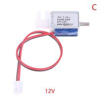 Fa0520D Mini elektrinis solenoidinis vožtuvas DC3.7V 4.5V 6V 12V 24V N/C paprastai uždarytas oro vožtuvas išleidimo vožtuvas mikro vožtuvas mikro oro vožtuvas