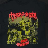 Terrorizer grupės world downfall 100% medvilnės marškinėliai Vyriški marškinėliai Viršus juodas Unisex Visų dydžių S-5XL 2F358 XL