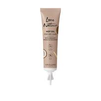 Oriflame Love Nature Karštas aliejus su ekologiškais kviečiais ir kokosais sausiems plaukams 15 ml