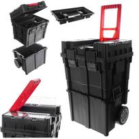 Tool Box on Wheels Chest Suitcase Workshop Modular Large