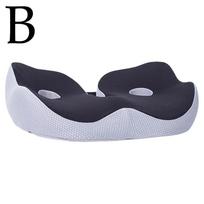 Memory Foam Sit Bone Relief Seat Cushion Washable Ergonomic Pressure Relief Cushion for Long Sitting Office Workers, Car Dr I9T1 juoda