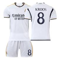 2023-24 Real Madrid namų marškinėliai #9Mbappe #5 Bellingham #7 Vinicius, gerbėjų versija Futbolo marškinėliai XXL