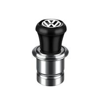 Customizable Car Logo Cigarette Lighter 12V ABS Stainless Material For Volkswagen VW Golf GTI Tiguan Jetta Transporter Passat T5 juoda