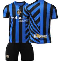 2024-25 Inter Milan Home Jersey #10 Lautaro #9 Thuram #23 Barella Football Jerseys 22