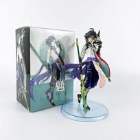 Anime Figure Genshin Impact Xiao Vigilant Yaksha Genshin Impact Klee Action Figure Paimon Qiqi Figure Collectible Doll Toys With box