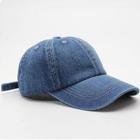 55-58Cm Denim Cotton Baseball Cap Cowboy Jean Hat Dad Trucker Hat Outdoor Sport Adjustable Snapback Cap For Men Women Sun Caps