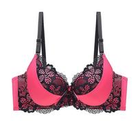 Large Size Big Chest BDEF Cup Thin Underwear Breathable Adjustment Shape Gathered Women's Bra 40/90C juoda