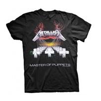 Metallica 'Master Of Puppets Tracks' marškinėliai - NAUJAS Unisex marškinėlis XXXXL