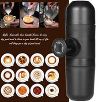 Espresso Machine Press Coffee Maker 140ml Cup Semi-automatic Piston Hand Operate Travel Detachable