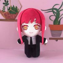 Grandininio pjūklo žmogus Pliušinis lėlės žaislas Makima Quanxi Cosplay 20cm Mielas minkštas kimštas pagalvė Vaikų dovana 20cm