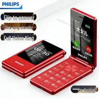 Philips L8 4G atverčiamasis telefonas senjorams (CN versija)