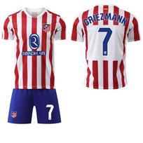 2025-26 Atlético Madrid namų marškinėliai #7 Griezmann Futbolo marškinėliai 16