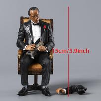 Krikštatėtis Vito Corleone Figūrėlė Lėlė Kolekcionuojamas Modelis Dekoracija Žaislas