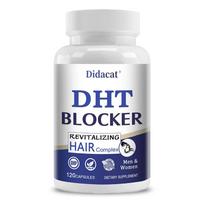 DHT blokatoriaus maisto papildas, su serenojos vaisių ekstraktu, 120 kapsulių buteliuke 120 Capsules