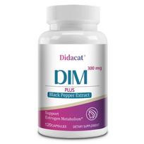 DIM (Diindolilmetanas) 300 mg maisto papildas, 120 kapsulių buteliuke 120 Capsules