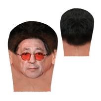 COS Double-sided Printing 3D Full Face Mask Sunscreen Headgear Balaclava Hood Funny Celebrity Face Head Mask