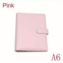 Sweet Candy-Colored Planner Binder, Activity Page Notebook Cover (No Inserts Included) A6 rožinė