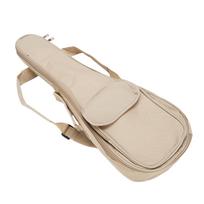 21 Inch Ukulele Bag 600D Oxford Cloth 13mm Sponge Padding Ukulele Backpack with Pocket and Side