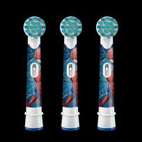 Oral-B Kids Spider-Man Electric Toothbrush Heads (3-Pack) CN plug (adapter included)