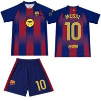 2025-26 Barselonos namų marškinėliai #9 Lewandowski #19 Yamal Futbolo marškinėliai 26