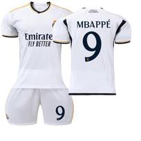 2023-24 Real Madrid namų marškinėliai #9Mbappe #5 Bellingham #7 Vinicius, gerbėjų versija Futbolo marškinėliai 18